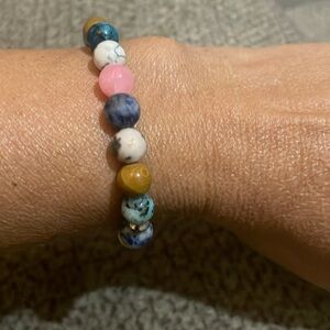 Multicolor Stretchable Beaded Bracelet
